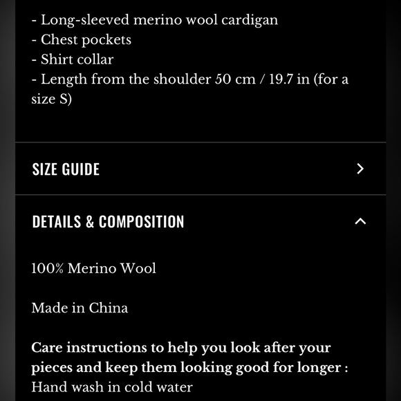 SOLD Sezane Betty Cardigan Rosewood - Picture 8 of 8